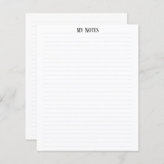 シンプルClean Minimalist行がパーソナライズさ点々のあるれる (正面/裏面)