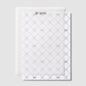 シンプルClean Minimalist行がパーソナライズさ点々のあるれる ベラム紙招待状 (オフセット (招待状))