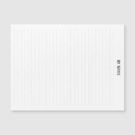 シンプルClean Minimalist行がパーソナライズさ点々のあるれる マグネット招待状