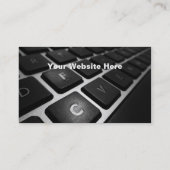 シンプルComputers名刺 名刺 (裏面)