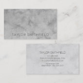 シンプルConcreteテクスチャ 名刺 (正面/裏面)