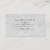 シンプルConcreteテクスチャ 名刺 (裏面)