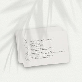 シンプルCreamの結婚素晴らし詳細エンクロージャカード エンクロージャーカード