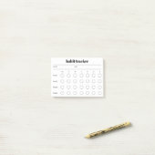 シンプルCrime TrackerのPost-Itノート ポストイット (デスク上)