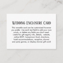 シンプルDIYカスタムウェディングブラック&ホワイト