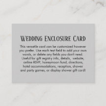 シンプルDIYカスタムウェディング淡い色のグレー