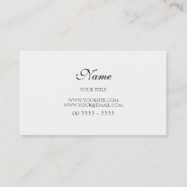 シンプルe Elegante 名刺