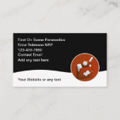 シンプルEMS救急医療隊員メディカル名刺 名刺 (正面)