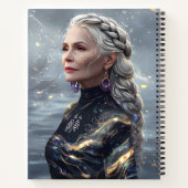 シンプルEthereal Atmosphere Art - Notebook ノートブック (裏面)