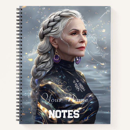 シンプルEthereal Atmosphere Art - Notebook ノートブック (正面)