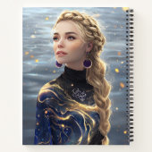 シンプルEthereal Atmosphere Art - Notebook ノートブック (裏面)