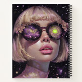 シンプルEthereal Atmosphere Art - Notebook ノートブック (裏面)