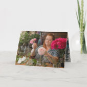 シンプルHappy Everythingフォトビモダンジネス シーズンカード (裏面)