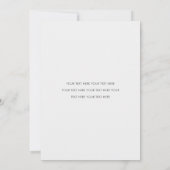 シンプルHappy New Yearフォトカード シーズンカード (裏面)