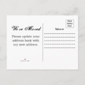 シンプルIが移動 案内ポストカード (裏面)