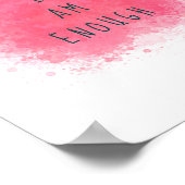 シンプルIインスパイアは肯定引用文 ポスター (角)