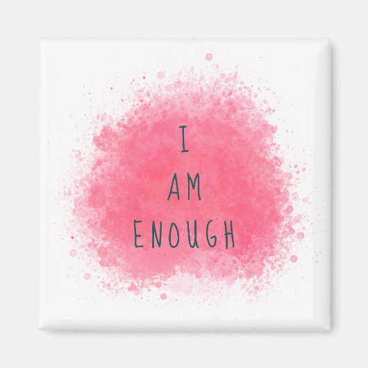 シンプルIインスパイアは肯定引用文 マグネット (正面)