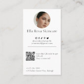 シンプルInstagram名刺 名刺 (裏面)