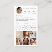 シンプルInstagram名刺 名刺 (正面)