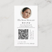 シンプルInstagram名刺 名刺 (裏面)