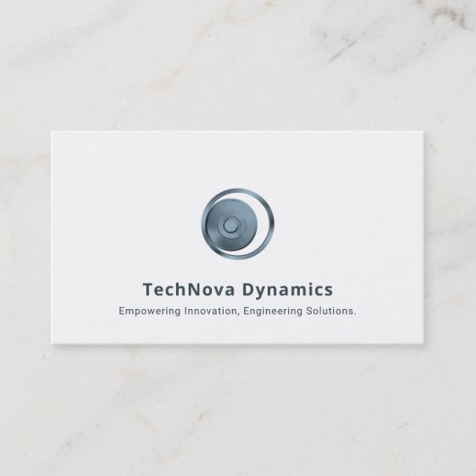 シンプルIT名刺 名刺 (正面)