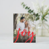シンプルJoy Christmasの写真 ポストカード (スタンド正面)