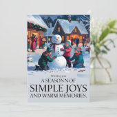 シンプルJoy - Christmas Card シーズンカード (スタンド正面)