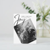 シンプルJoy Christmas Minimalist写真 シーズンポストカード (スタンド正面)