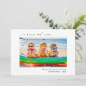 シンプルJoy Peace Love写真の風景 シーズンカード (スタンド正面)