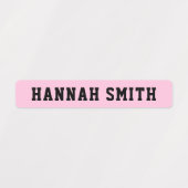 シンプルKids防水名ラベル ラベル (デザイン2)