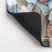 シンプルLoveで写真を追加 マウスパッド (コーナー)