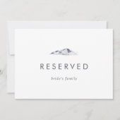 シンプルMountain Reserved Sign (正面)