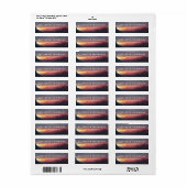 シンプルMountain Returnラベル ラベル (フルシート)