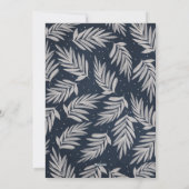 シンプルNavyモダン Branches Arch Photo シーズンカード (裏面)