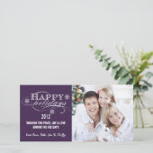 シンプルPHOTO CARDS PURPLE シーズンカード (スタンド正面)