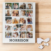 シンプルPhoto Collage Instagramファパーソナライズされたミリ ジグソーパズル