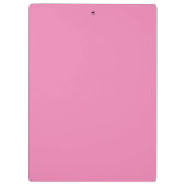 シンプルPink and Blackメッセージ文字テンプレート クリップボード (裏面)