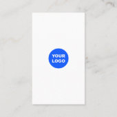 シンプルPink Thank You For Your Purchase 名刺 (裏面)