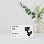 シンプルPlumber名刺 名刺 (スタンド正面)