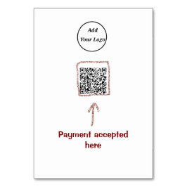 シンプルq rコーミニマルド追加ロゴスキャンコード名te テーブルナンバー