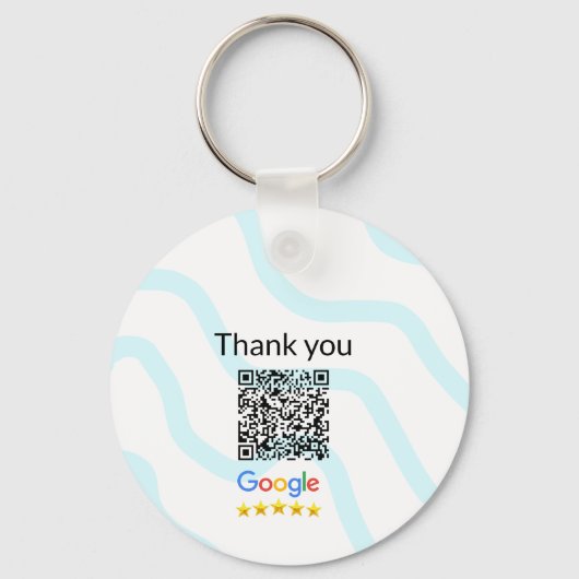 シンプルq rコーミニマルド追加ロゴスキャンコード名we キーホルダー (正面)