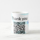 シンプルq rコーミニマルド追加ロゴスキャンコード名we コーヒーマグカップ (中央)