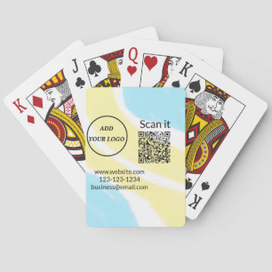 シンプルq rコーミニマルド追加ロゴスキャンコード名we トランプ