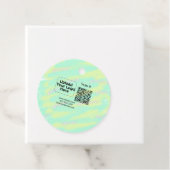 シンプルq rコーミニマルド追加ロゴスキャンコード名we フェイバータグ (インサイチュ)