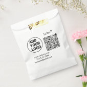 シンプルq rコーミニマルド追加ロゴスキャンコード名we フェイバーバッグ (封をした状態)