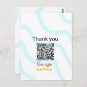 シンプルq rコーミニマルド追加ロゴスキャンコード名we ポストカード (正面/裏面)