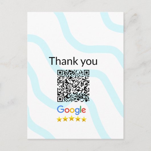 シンプルq rコーミニマルド追加ロゴスキャンコード名we ポストカード (正面)