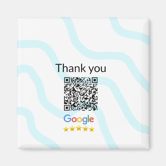 シンプルq rコーミニマルド追加ロゴスキャンコード名we マグネット (正面)