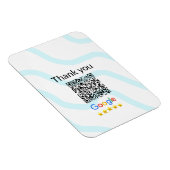 シンプルq rコーミニマルド追加ロゴスキャンコード名we マグネット (右側)