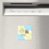 シンプルq rコーミニマルド追加ロゴスキャンコード名we マグネット (インサイチュ (食洗機))